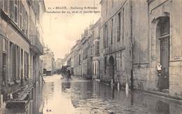77-MEAUX-FAUBOURG ST-NICOLAS , INONDATION DES 25/26/27 JANVIER 1910 - Meaux