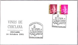 VINOS DE CHICLANA - Wines Of Chiclana. Chiclana, Cadiz, Andalucia, 2001 - Vins & Alcools