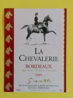 BORDEAUX ETIQUETTE  LA CHEVALERIE 1995 - Pferde