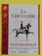 BORDEAUX ETIQUETTE LA CHEVALERIE - Paarden