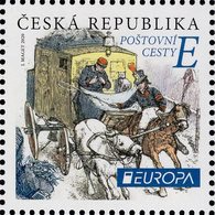 Czech Republic - 2020 - Europa CEPT - Historical Postal Routes - Mint Stamp - Unused Stamps