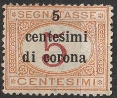 Italie Trento Et Trieste 1919 Taxe N° 1 (n) (G8) - Sonstige & Ohne Zuordnung