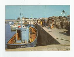 85 Vendée Ile De Noirmoutier L'herbaudiere Un Coin Du Port Bateau De Peche Labous Ar Mor Ed Chapeau Nantes - Ile De Noirmoutier