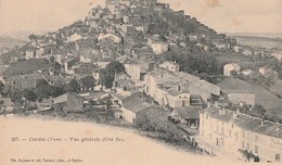 CORDES - Vue Générale (côté Est) - Cordes