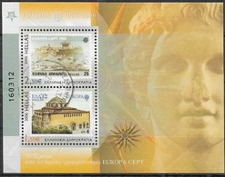 Hellas Greece Grecia 2006 BF Mini Sheet Europe Europa Cept 50th Ann. Used  50 - Mi Michel Ms 40 - Yvert 177 0177 - Blocks & Sheetlets