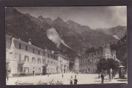 CPA Italie Italia Chiavenna Carte Photo Non Circulé - Autres & Non Classés