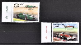 MONACO 2020 - SERIE 2 TP /Y.T. N° 3227 ET 3228 /  LES VOITURES DE COURSE MYTHIQUES  - NEUFS ** - Unused Stamps