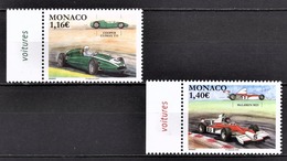 MONACO 2020 - SERIE 2 TP / Y.T. N° 3227 ET 3228 / LES VOITURES DE COURSE MYTHIQUES  - NEUFS ** - Unused Stamps