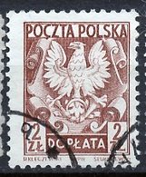 Pologne - Poland - Polen Taxe 1951-52 Y&T N°T133 - Michel N°P152 (o) - 2z Aigle - Postage Due