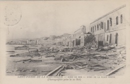 Evènements - Eruption Volcanique De La Montagne Pelée 10 Mai 1902 - Martinique - Saint-Pierre - Nord Place Bertin - Autres & Non Classés