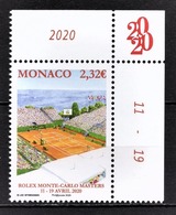 MONACO 2020 -Y.T. N° 3231 / ROLEX MONTE-CARLO MASTERS 2020 - NEUF ** - Ungebraucht