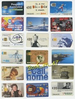 {49155} Lot 18 Télécartes ; Lot 2 ; Peugeot Assistance , Buitoni , Billie Holiday , Sanofi , - Colecciones