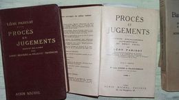 4 Livres Sur Le Droit Rural, Les Baux Commerciaux, Procès Et Jugements, 1910 Et 28 - Dictionaries