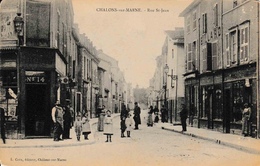 Chalons Sur Marne Rue Saint Jean Animation - Châlons-sur-Marne