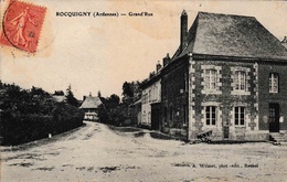 08 Rocquigny Grand’rue Wilmet Rethel - Sonstige & Ohne Zuordnung