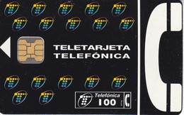 G-008/1 TARJETA DE 100 PTAS DE TIRADA 9100 Y FECHA 09/95 (números Pequeños)(planchada) - Emisiones Gratuitas