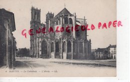 78 - MANTES - LA CATHEDRALE - L' ABSIDE  - YVELINES - Mantes La Jolie