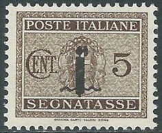 1944 RSI SEGNATASSE 5 CENT MNH ** - RC29-9 - Postage Due
