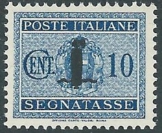 1944 RSI SEGNATASSE 10 CENT MH * - RC29-6 - Portomarken