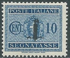 1944 RSI SEGNATASSE 10 CENT MNH ** - RC29-8 - Strafport