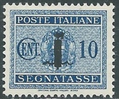 1944 RSI SEGNATASSE 10 CENT MNH ** - RC29-9 - Segnatasse