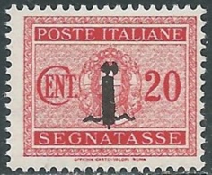 1944 RSI SEGNATASSE 20 CENT MNH ** - RC29-10 - Portomarken