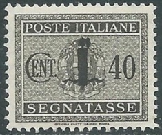 1944 RSI SEGNATASSE 40 CENT MNH ** - RC29-6 - Portomarken