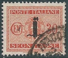 1944 RSI SEGNATASSE USATO 30 CENT - RC13-4 - Postage Due