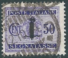 1944 RSI SEGNATASSE USATO 50 CENT - RC13-4 - Strafport