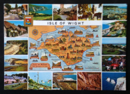 United Kingdom, ISLE OF WHITE, Map And Multiple Views - Isle Of Man