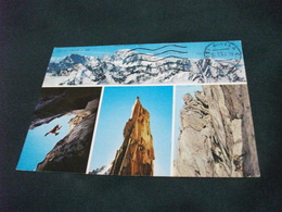 Delcampe - ALPINISTA CATENA DEL MONTE BIANCO COURMAYEUR AOSTA - Alpinismus, Bergsteigen