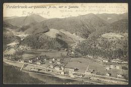 VORDERBRUCK Panorama Mit Gutenstein 1911 Old Postcard (see Sales Conditions) 01568 - Gutenstein