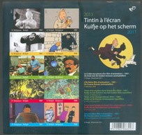B01-073-1 4165 4174 BD Sans N° Ongetand Non Dentelé à L'écran Rare Kuifje En Bobby - Tintin Et Milou Hergé 29-8-2011- CO - Autres & Non Classés
