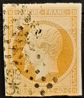 FRANCE 1853 - Canceled - YT 16 - 40c - 1853-1860 Napoléon III.