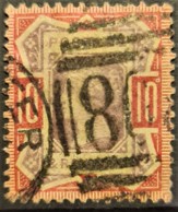 GREAT BRITAIN 1887/92 - Sc# 121 - 10d - Used Stamps