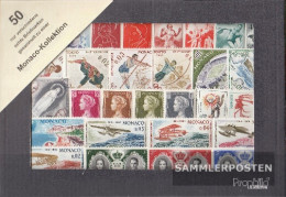 Monaco 50 Different Stamps - Collections, Lots & Séries