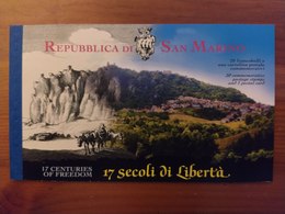 LIBRETTO 17 SECOLI DI LIBERTA' - Booklets