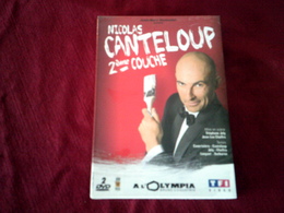 NICOLAS  CANTELOUP  2em  COUCHE   DOUBLE DVD  NEUF SOUS CELOPHANE - Concert En Muziek
