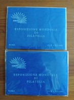 LIBRETTI ESPOSIZIONE MONDIALE DI FILATELIA - Libretti