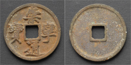 China Northern Song Dynasty Emperor Hui Zong Huge AE 10 Cash - Orientale