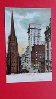 Trinity Church,Lower Broadway And American Surety Building,New York - Broadway