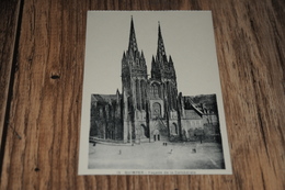 3878-        QUIMPER, FACADE DE LA CATHEDRALE - Quimper