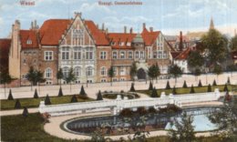 CPA   ALLEMAGNE---WESEL---EVANGI. GEMEINDEHAUS - Wesel