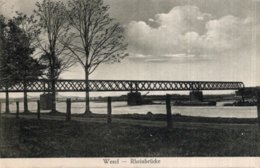 CPA   ALLEMAGNE---WESEL---RHEINBRUCKE - Wesel