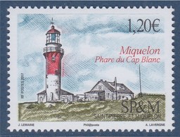 = Neuf 1 Timbre Saint Pierre Et Miquelon Phare Du Cap Blanc Miquelon 1.20€ N°1191 - Ungebraucht