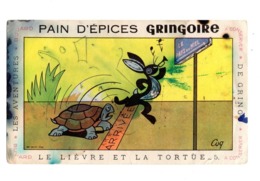 Buvard Pain D Epice Gringoire Les Aventure De Gringo Le Livre Et La Tortue 5 Delcey Dole Miel - Pain D'épices