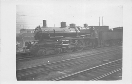 ¤¤   -  Carte-Photo D'un Train En Gare  -  Locomotive  -  Chemin De Fer   -  ¤¤ - Matériel