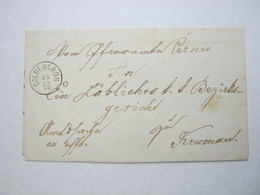GOLDENKRON    , Klarer Stempel Auf Brief - ...-1850 Préphilatélie