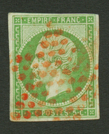 5c Empire (n°12) Obl. ETOILE Rouge. Cote 275€. Signé SCHELLER. TTB. - Sonstige & Ohne Zuordnung