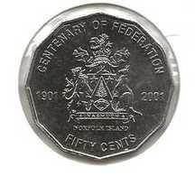 AUSTRALIE 50 CENTS NORFOLK ISLAND - 50 Cents